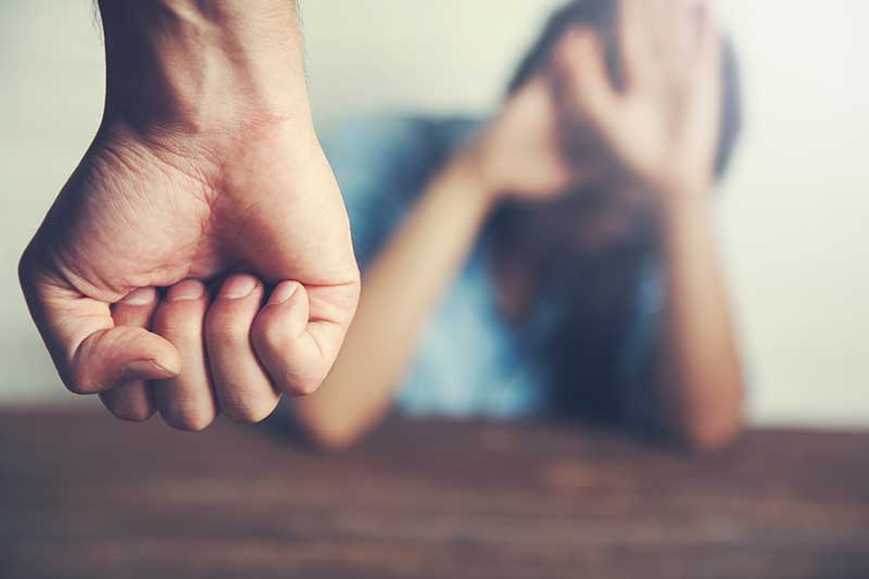 domestic violence attack
