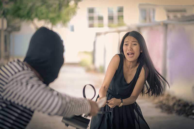 robbery in california