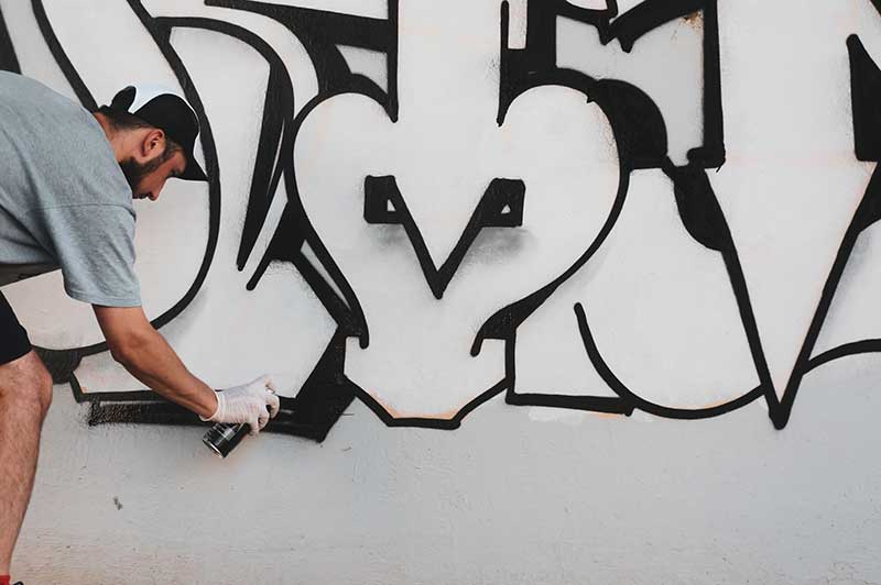 graffiti vandalism in california