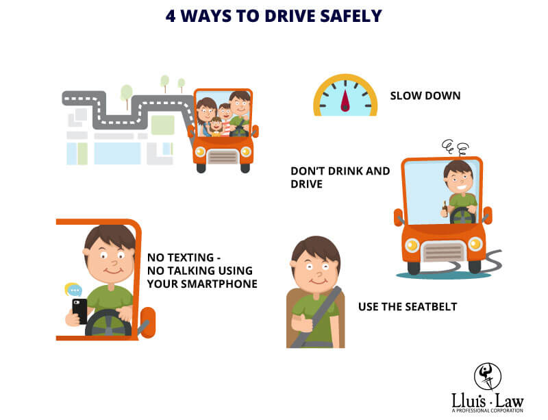 4 ways to drive safely